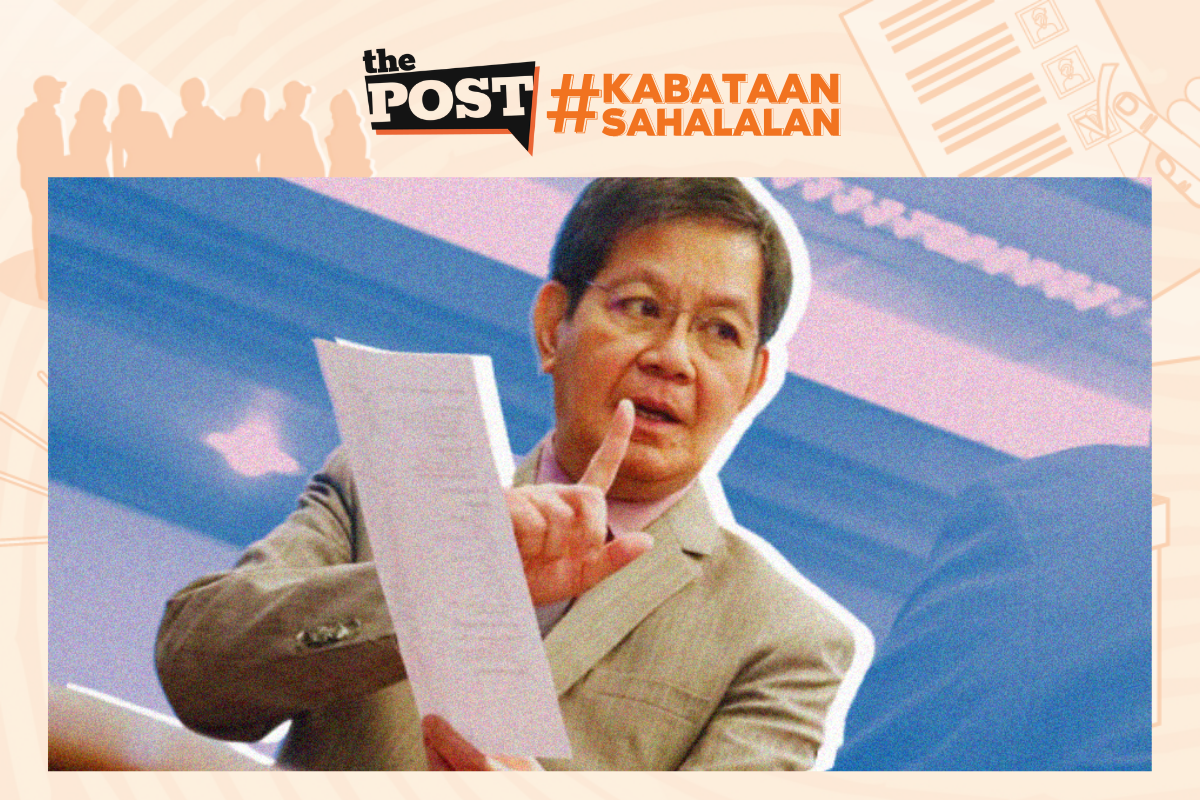 LACSON TO YOUTH DON'T BE EASILY DISHEARTENED The POST
