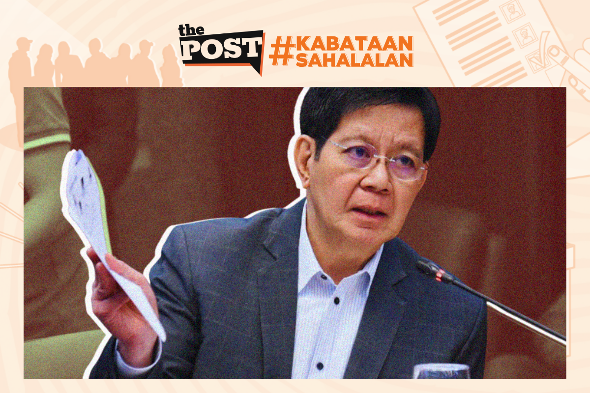 LACSON UNBOWED DESPITE LOW SURVEY RATINGS The POST